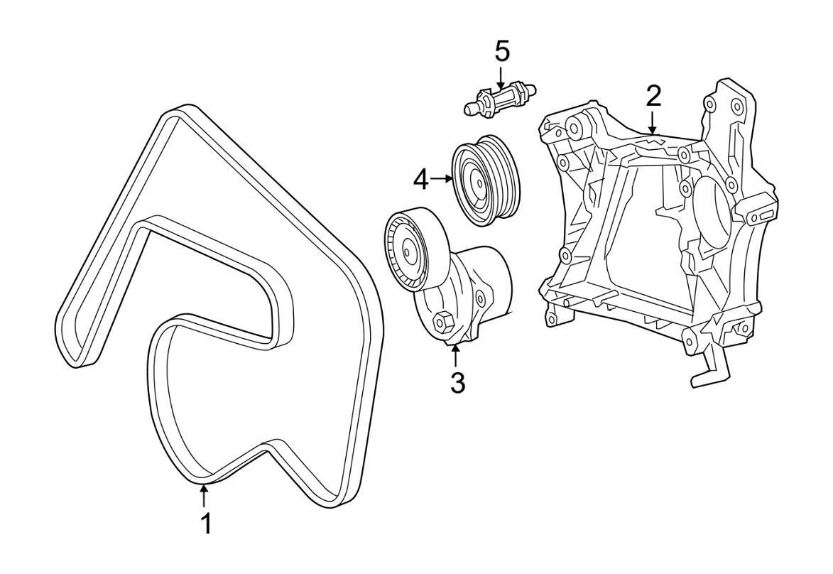 Mercedes Serpentine Belt Tensioner 6512002170